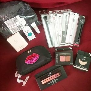 HUGE E.L.F. 9 piece bundle +VS beauty bag !!!